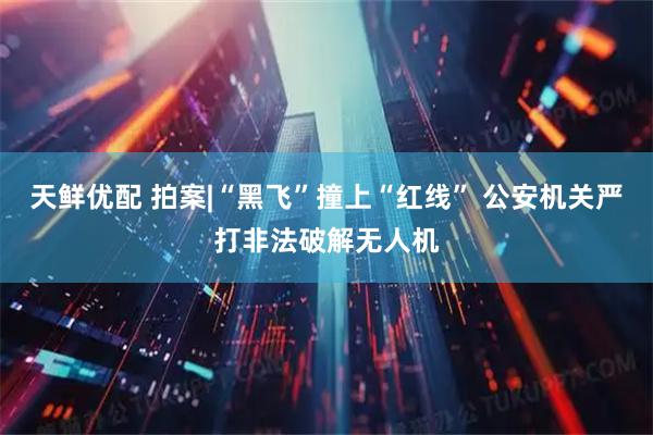天鲜优配 拍案|“黑飞”撞上“红线” 公安机关严打非法破解无人机